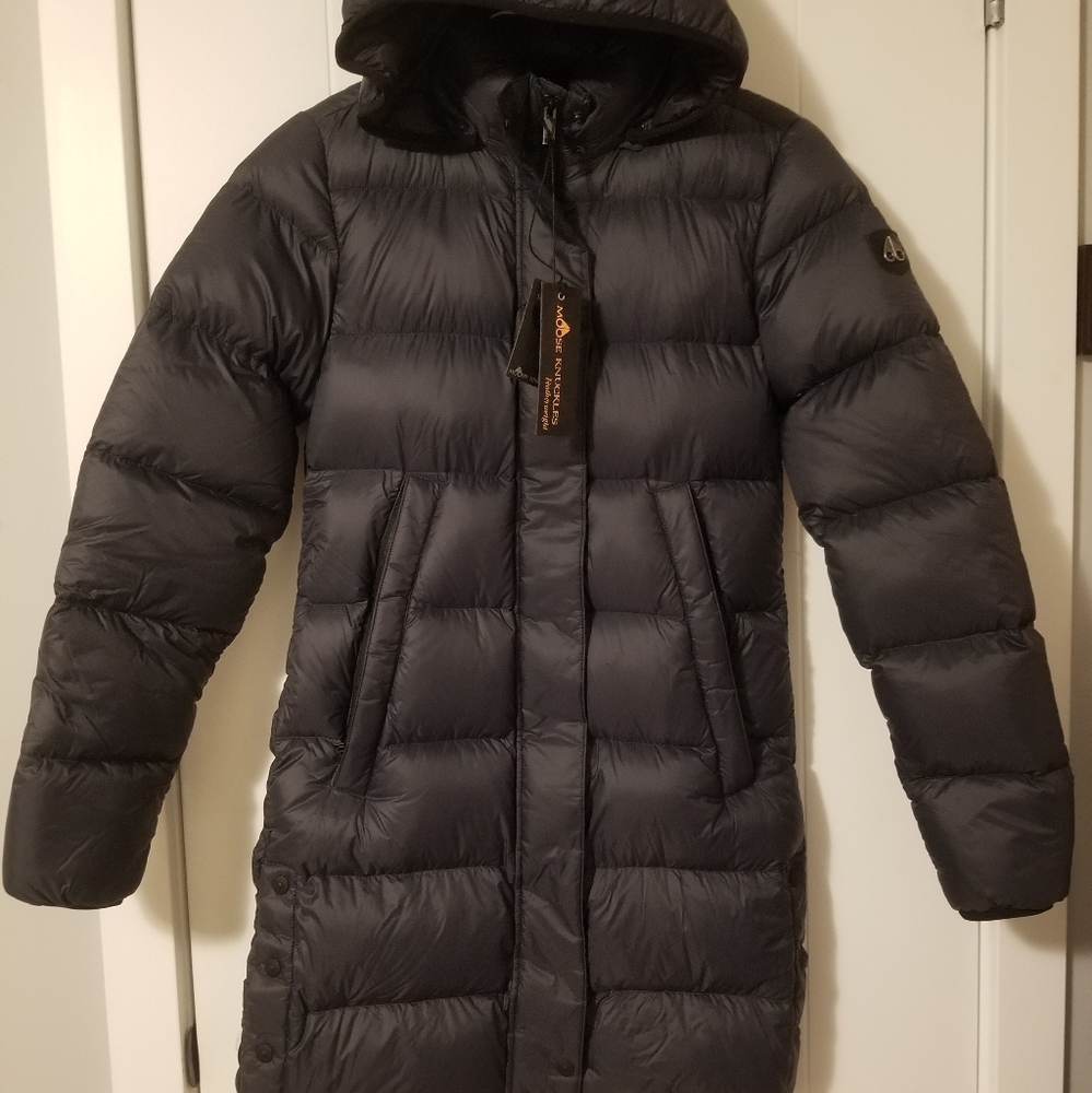 NWT Ladies Moose Knuckles Puffer Down Parka Jacket